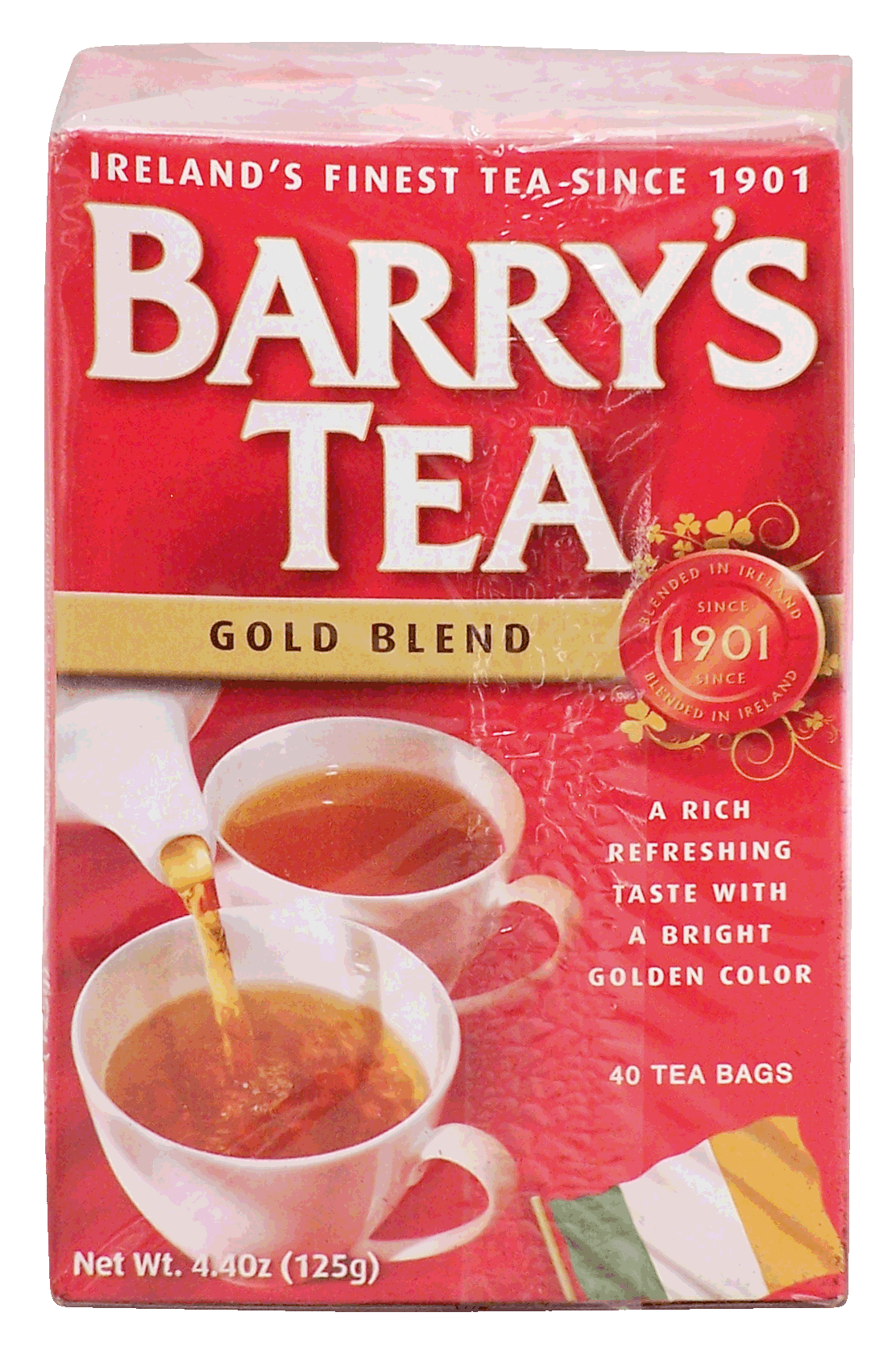 Barry's Tea Gold Blend ireland's finest tea, golen color, 40-tea bags Full-Size Picture